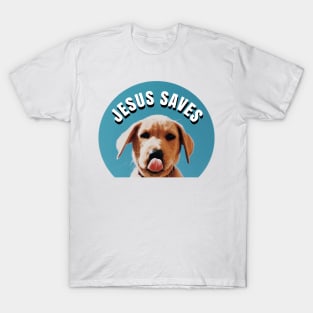 Jesus Saves Dawg T-Shirt